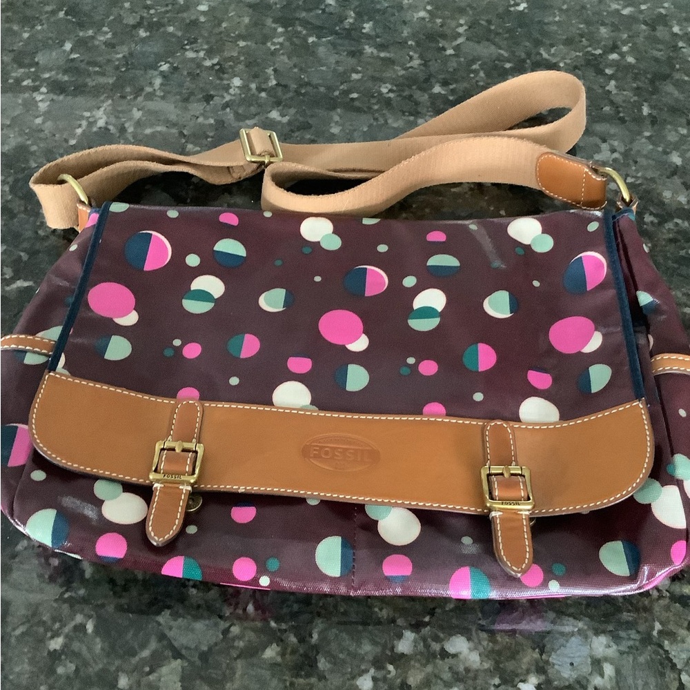 Fossil large crossbody bag